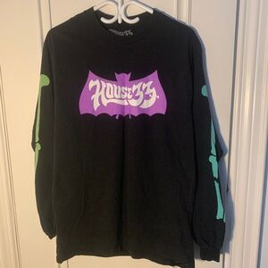 House33 bat logo l/s top